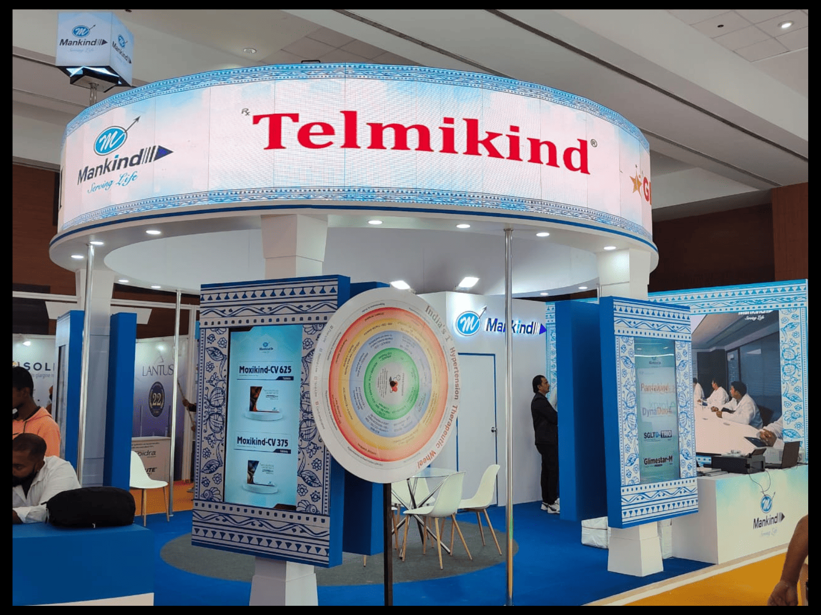 exhibition stall designed by primar partners