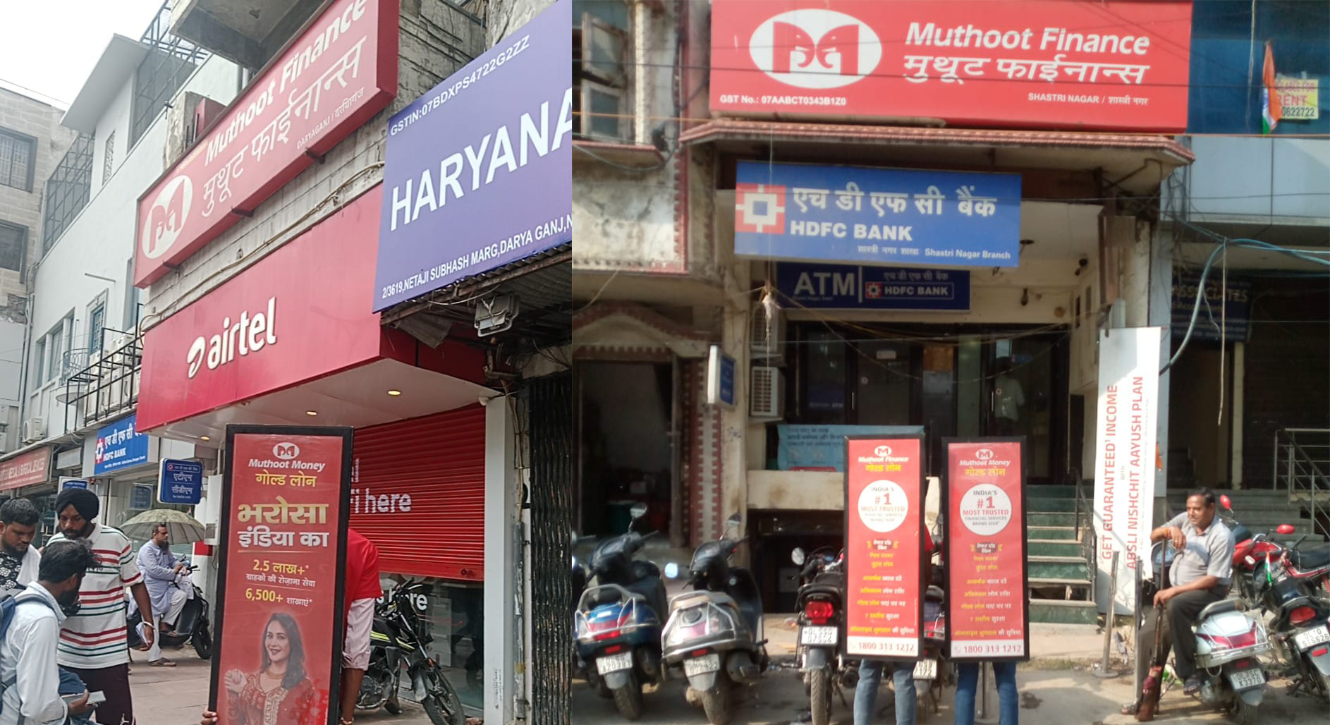 Muthoot Finance Look Walker Activity in Daryaganj and Shastri Nagar Delhi by Primar Partners