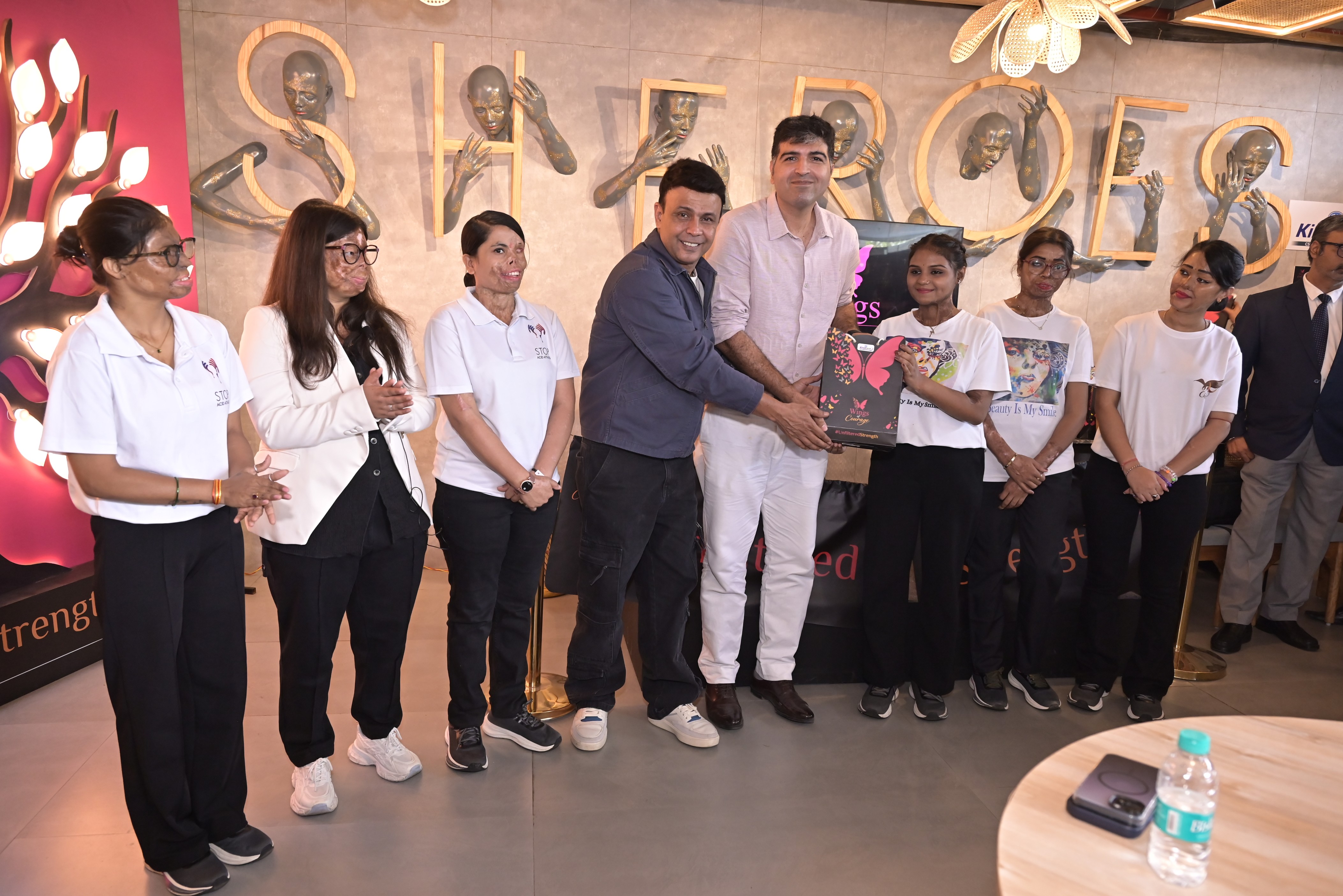 Mankind Pharma Event at Sheroes Cafe Showcase