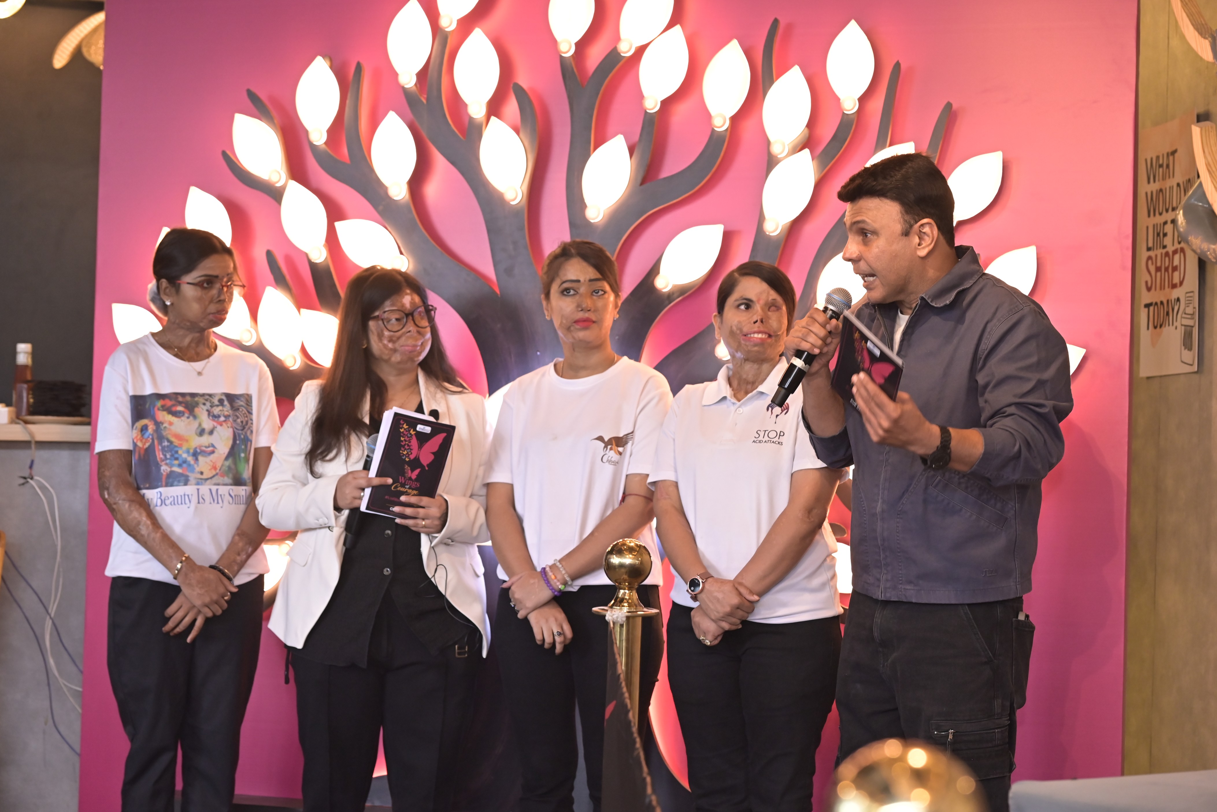 Mankind Pharma Event at Sheroes Cafe Showcase