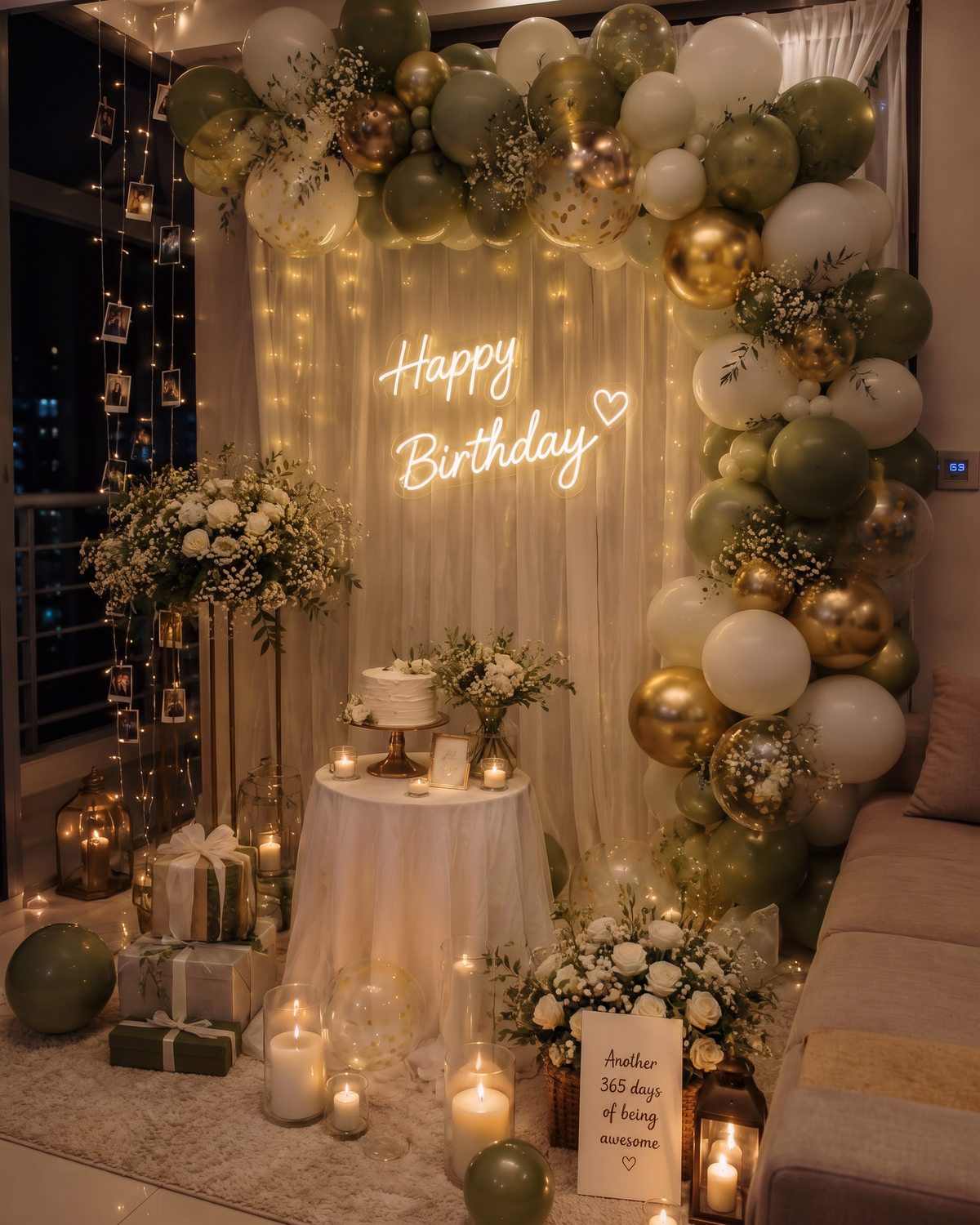 Birthday Setup 1
