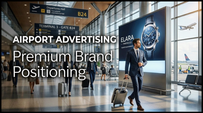 Airport Advertising: Premium Brand Positioning