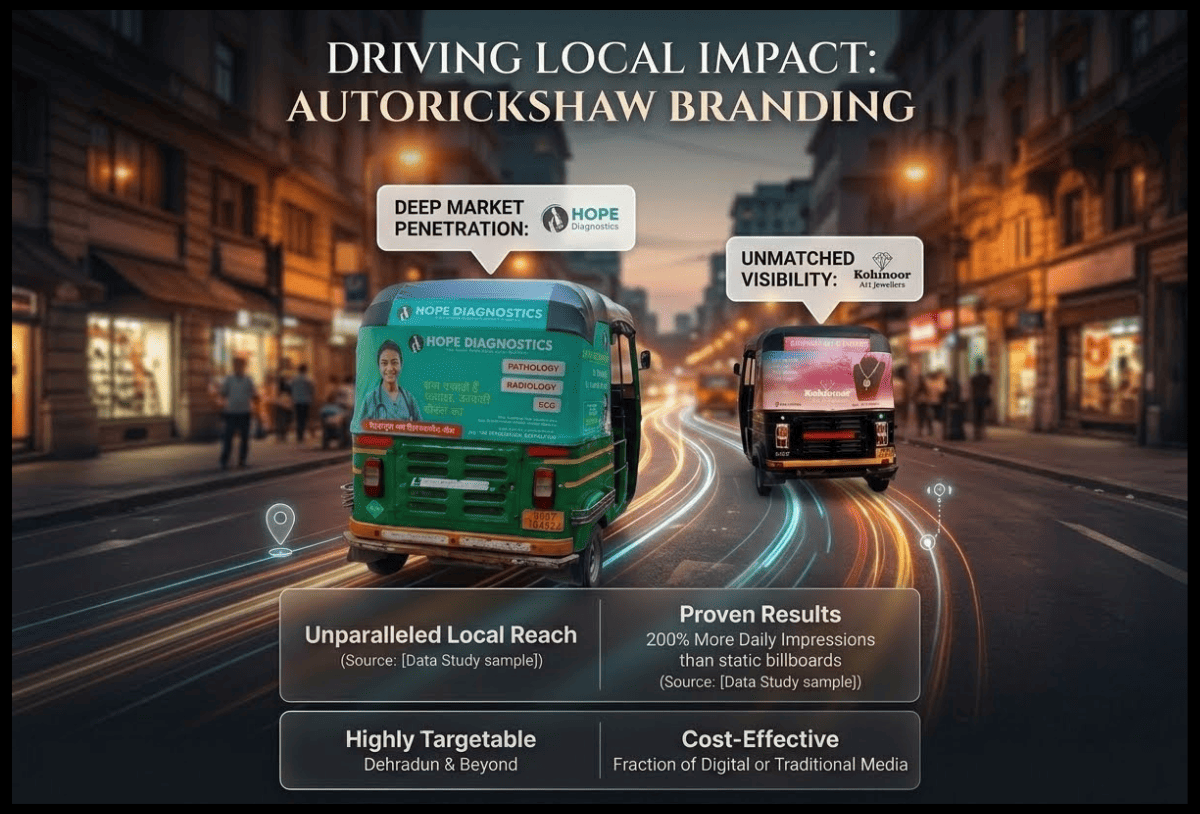 Autorickshaw Branding